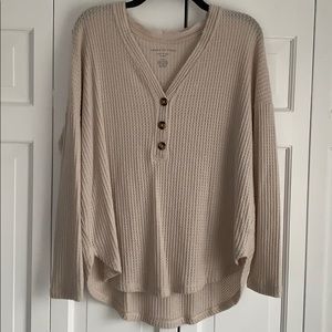 American eagle, off white soft sweater